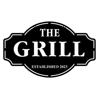 Personalized Grill Sign Bbq Sign Custom Bbq Sign Outdoor Last Name Patio Decor Man Cave Clubhouse Wall Art Decorations